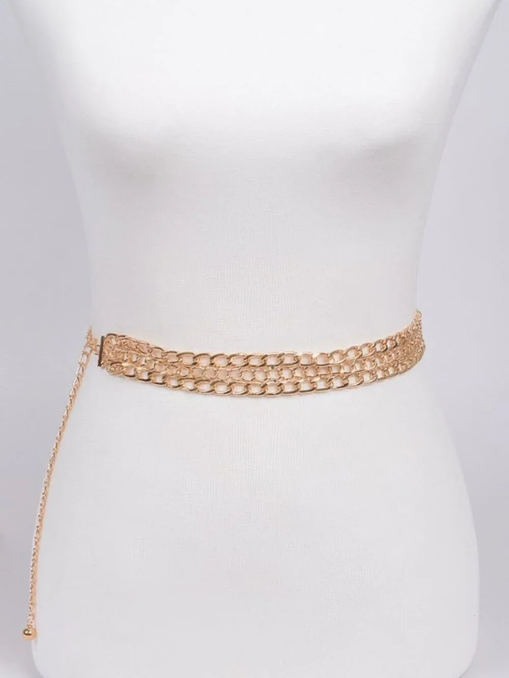 Three Layer Fashion Chain Belt